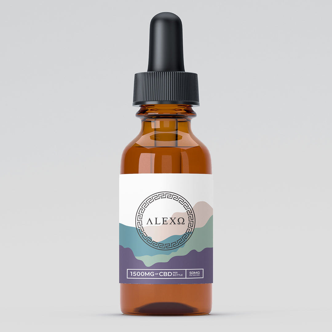 Full Spectrum CBD Oil Tincture (1500mg) – Alexo Organics